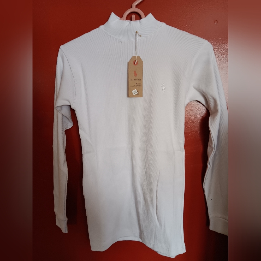 Ralph Lauren White Long Sleeve Shirt